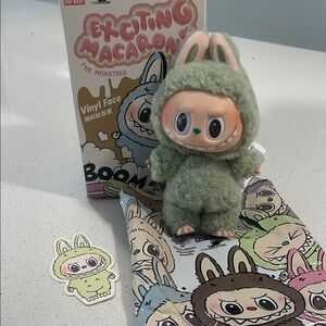Labubu The Monsters Exciting Macaron Green Grape